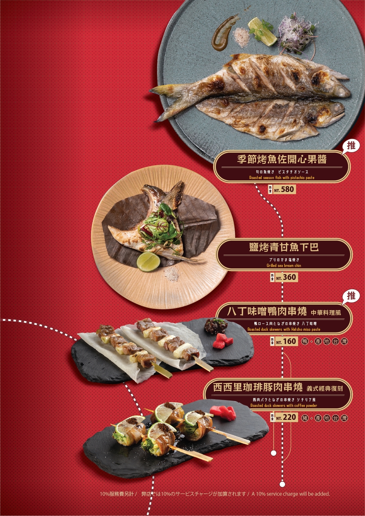 《中山站餐酒館推薦》大車輪日式餐酒，創新精緻的日本料理(菜單) @神農太太底家