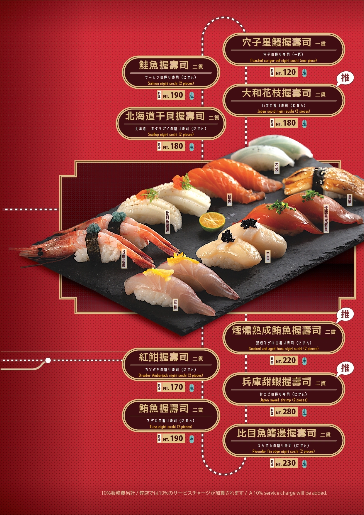 《中山站餐酒館推薦》大車輪日式餐酒，創新精緻的日本料理(菜單) @神農太太底家