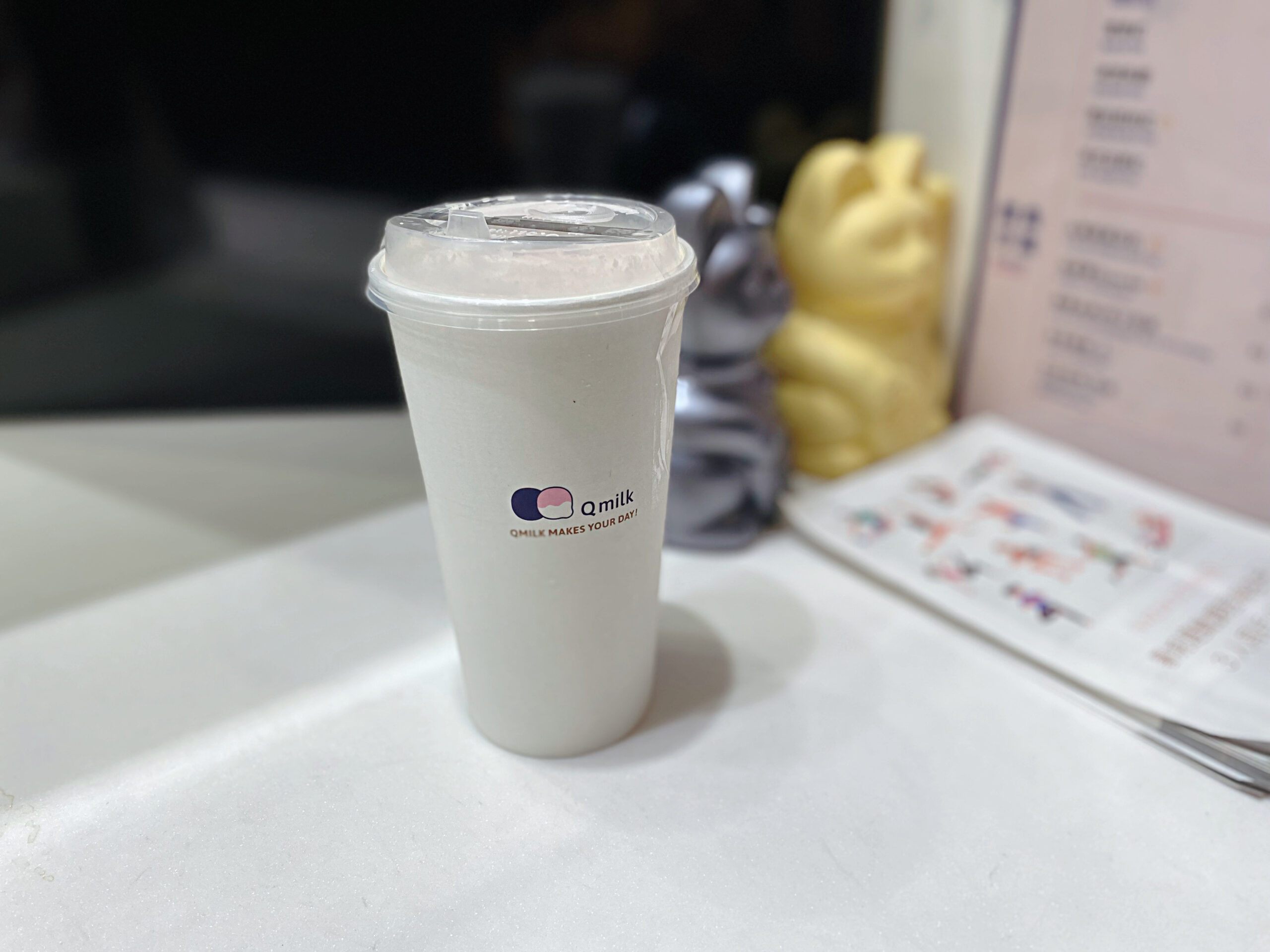 《基隆飲料》初沐 Qmilk Coffee&#038;Juice Bar，基隆原創手搖+炙燒吐司盒子(菜單) @神農太太底家