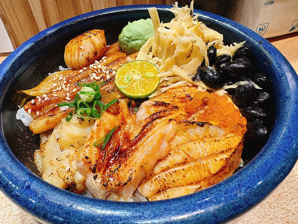 《西湖美食》百魚鮮食屋，平價澎湃生魚丼飯，大碗鮮魚味噌湯不用錢(菜單) @神農太太底家