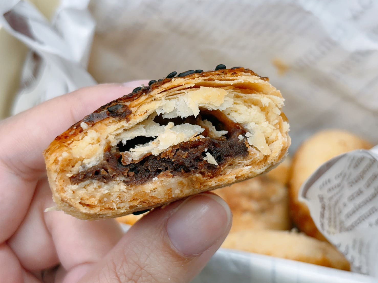 《高雄美食》S.S. CAKE，隱藏版甜點黑糖燒餅蛋黃酥蝴蝶酥大推薦(價格) @神農太太底家