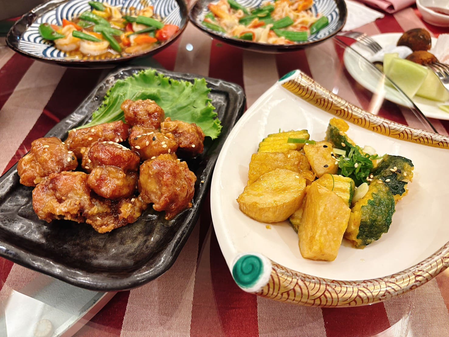 《台中美食》清新溫泉飯店天地一家中餐廳，港點熱炒吃到飽超值(菜單) @神農太太底家