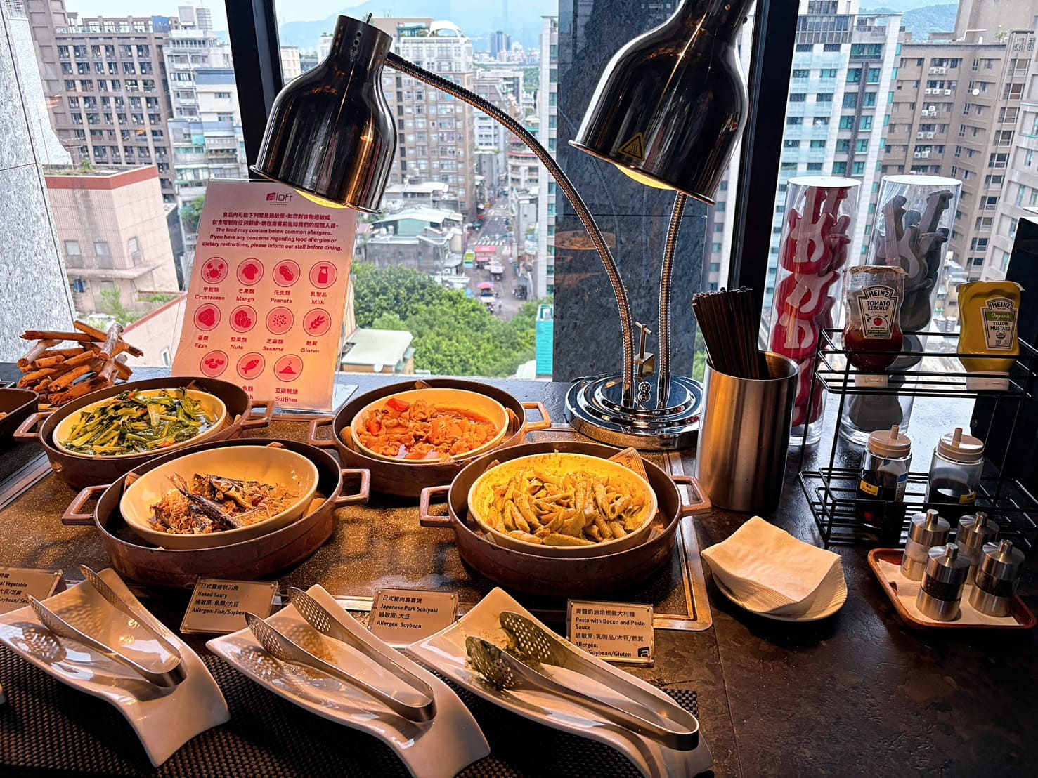《中山區美食》台北中山雅樂軒酒店Aloft酒店，景觀早餐只要330元起(價格 停車) @神農太太底家