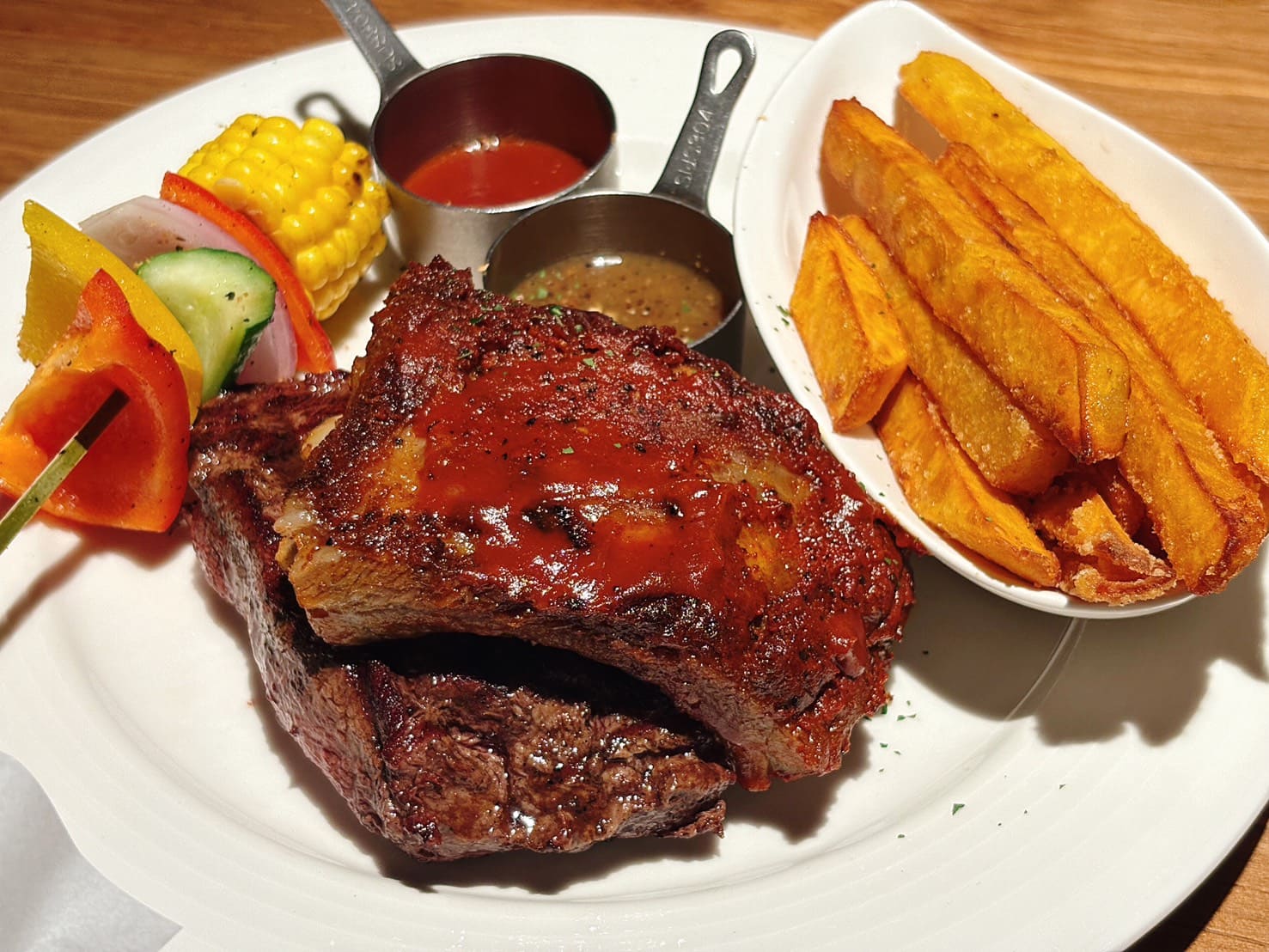 《東區美食》史坦利美式牛排復興店，牛排約會餐廳的炸雞超好吃(菜單) @神農太太底家