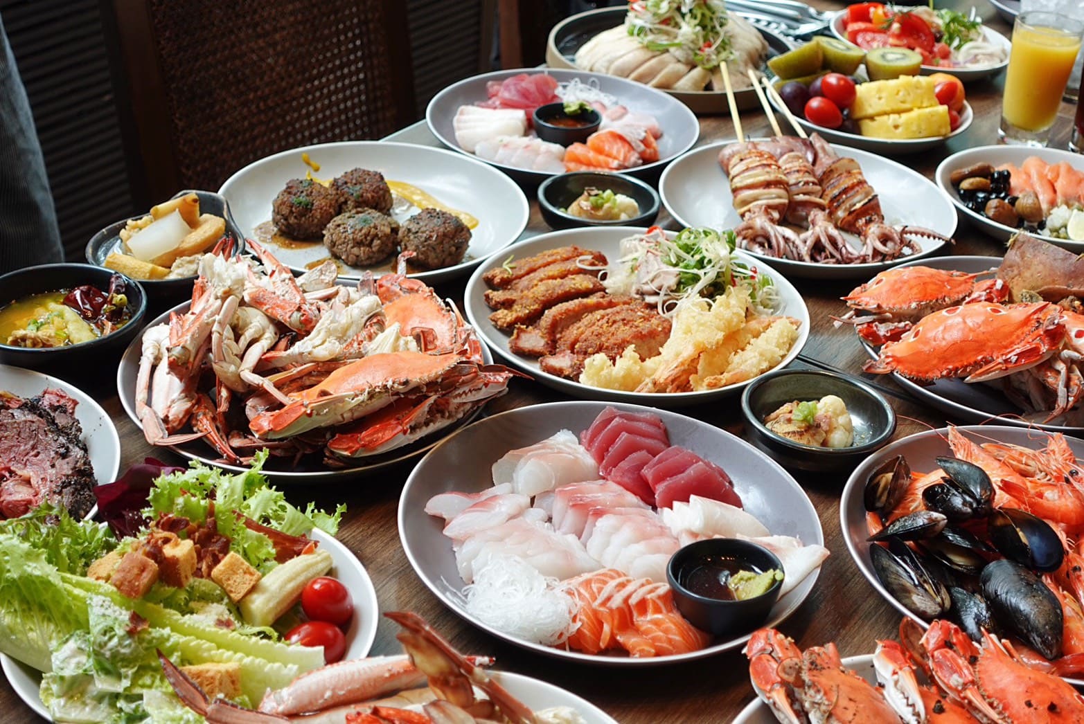 《中山站美食》台北晶華酒店栢麗廳，人氣吃到飽客家美食節限定佳餚(訂位 價目表) @神農太太底家