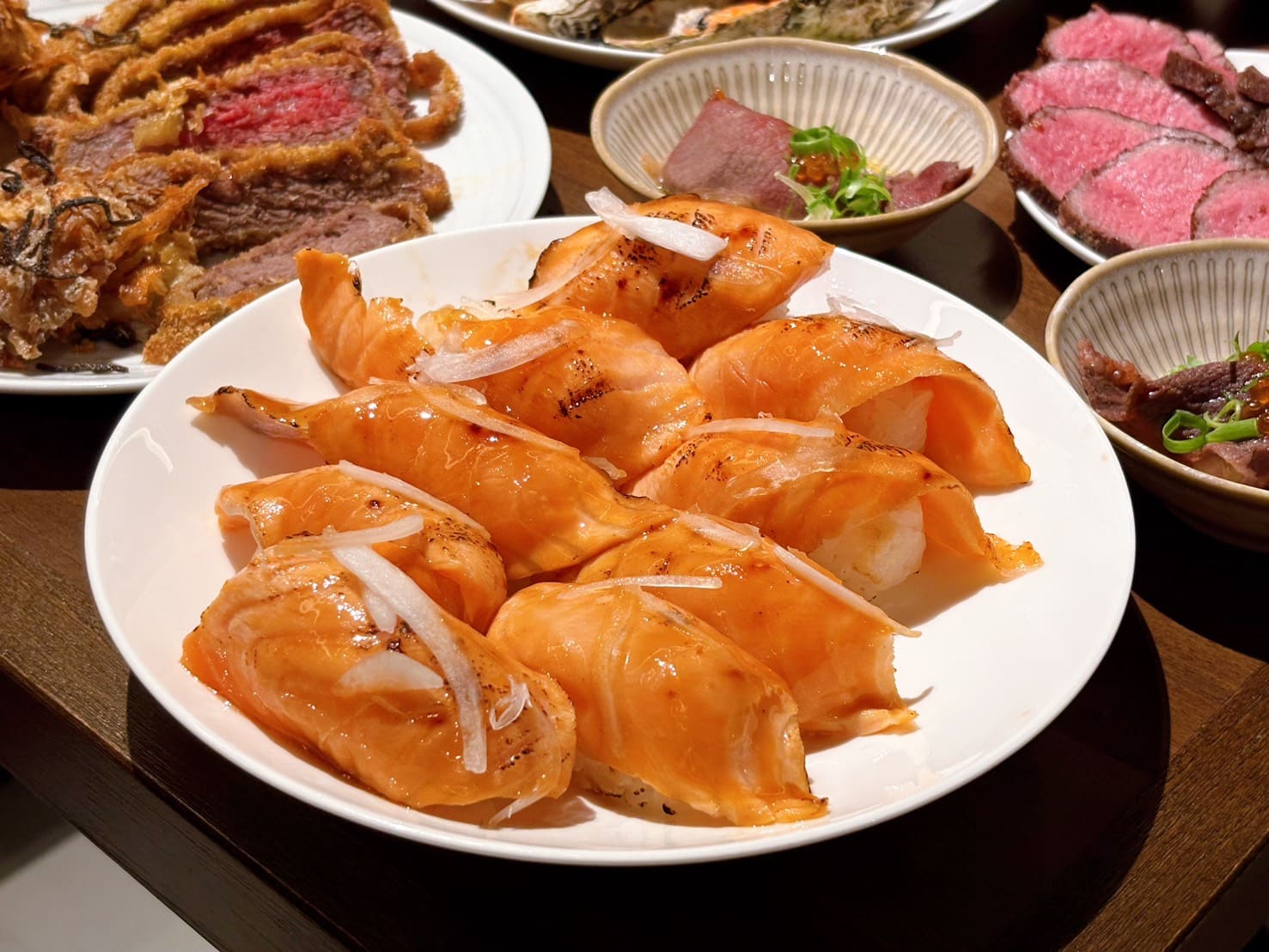 《南京復興站美食》JR東日本大飯店台北鉑麗安全日餐廳，日本F1牛肉饗宴買大送小(訂位 優惠 價目表) @神農太太底家