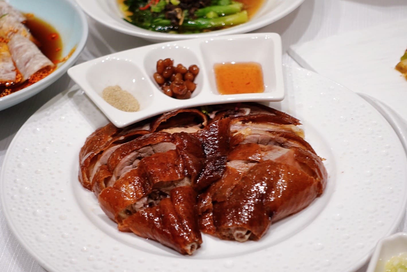 《南京復興美食》國賓中餐廳，烤鴨與龍蝦泡飯必吃，多年米其林推薦(菜單) @神農太太底家