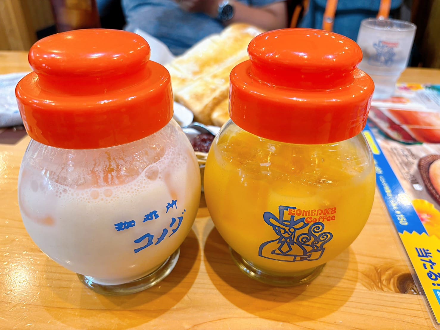 《名古屋美食》コメダ珈琲店 客美多咖啡 Centrair店，中部國際機場入境第一餐，買飲料送熱呼呼烤吐司(菜單 地圖) @神農太太底家