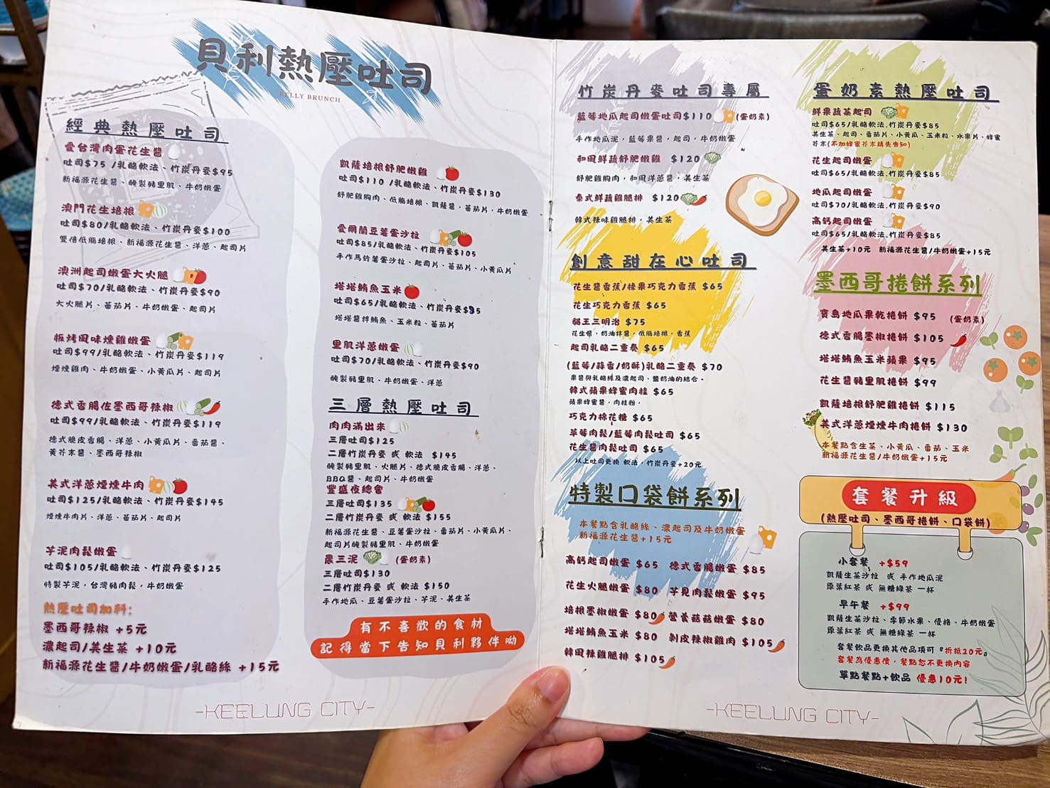 《基隆美食》貝利廚房 Belly Brunch，嚴選食材人氣早午餐(菜單) @神農太太底家