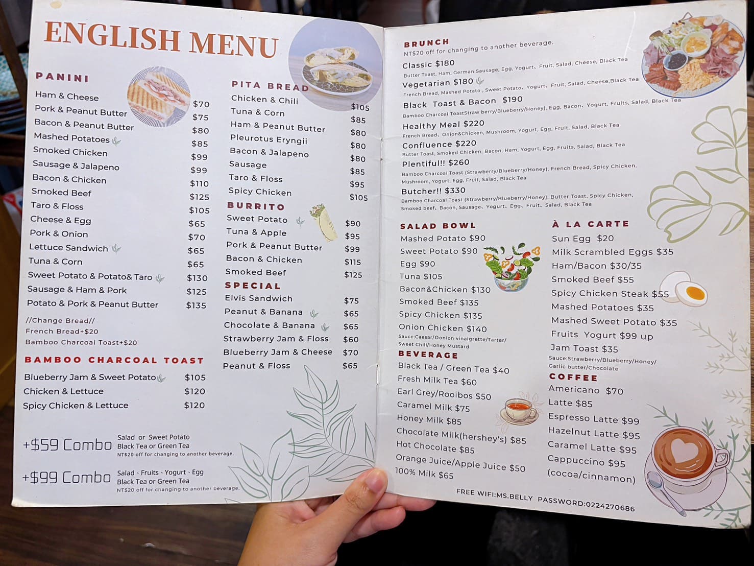 《基隆美食》貝利廚房 Belly Brunch，嚴選食材人氣早午餐(菜單) @神農太太底家