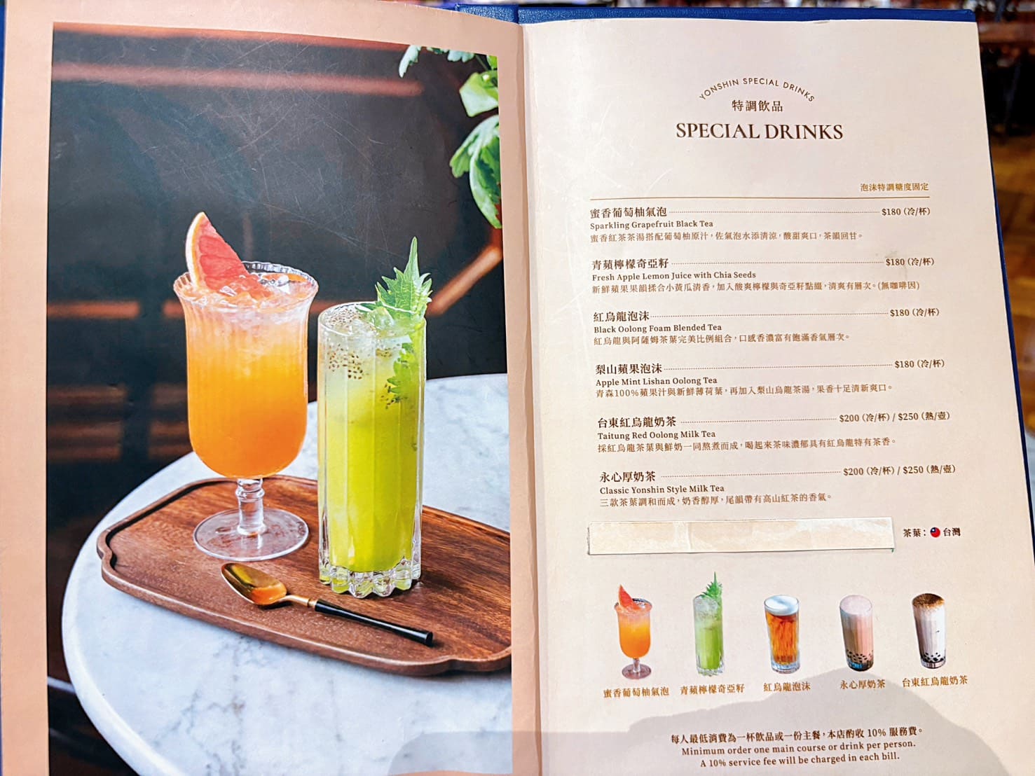 《中山站美食》永心鳳茶新光南西店，復古時尚台茶沙龍，精緻美味(菜單) @神農太太底家