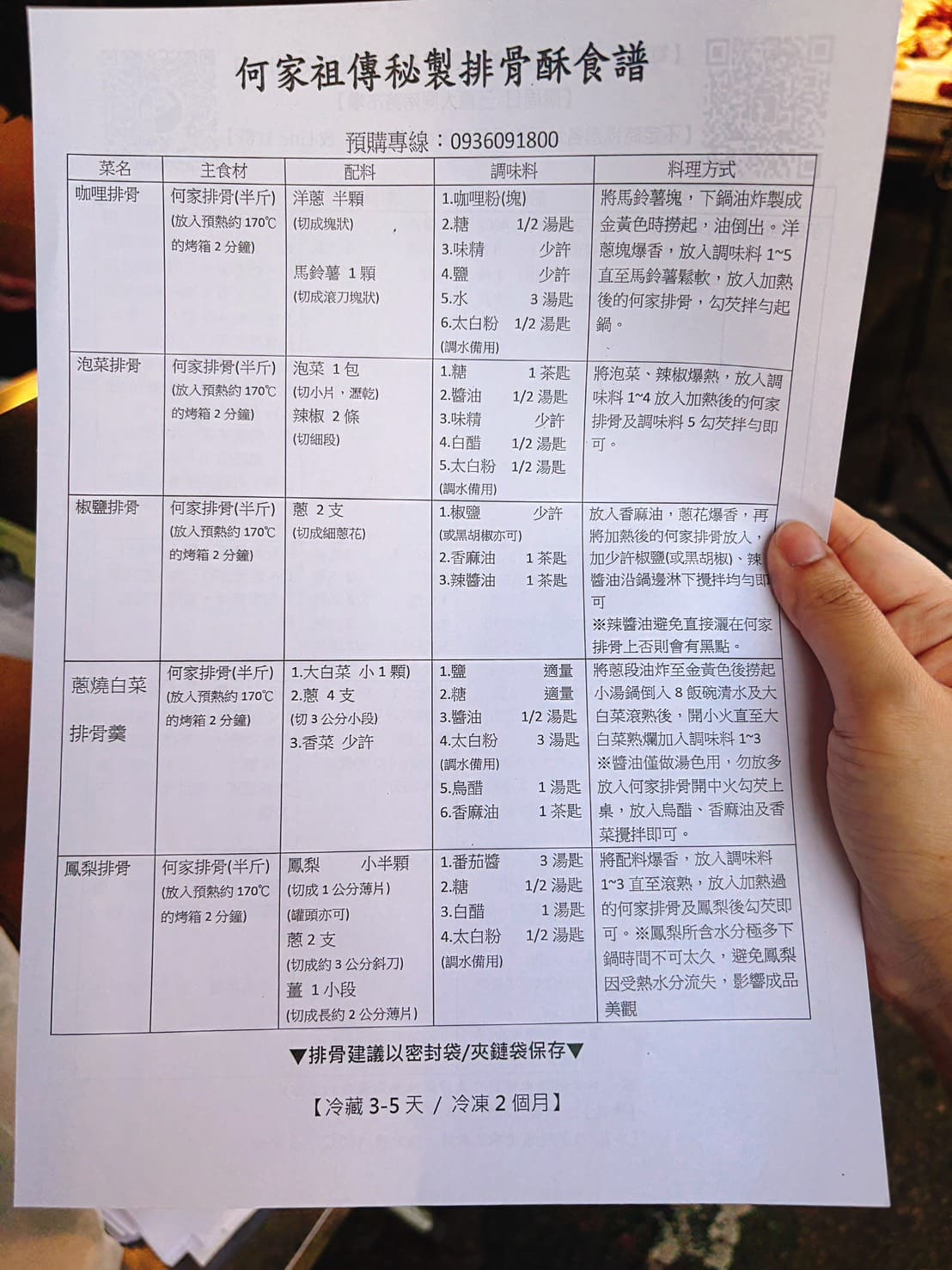 《基隆美食》何家百年祖傳排骨酥，四代秘製醃料美味無骨超好咬(菜單) @神農太太底家
