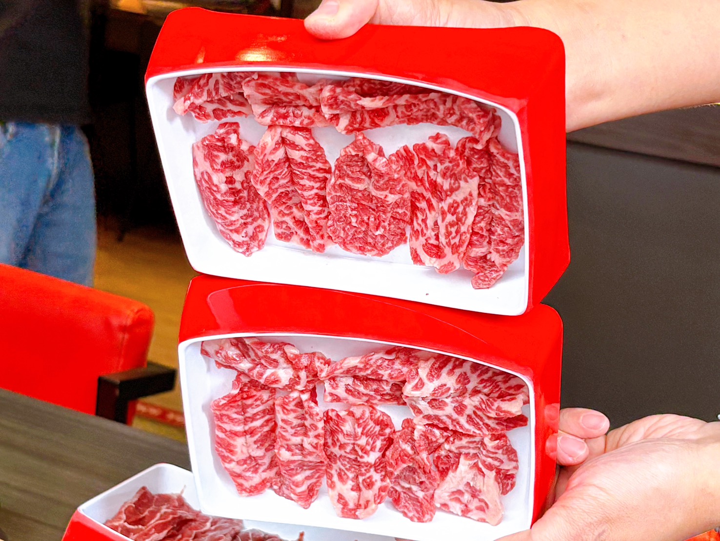 《桃園美食》大漠紅頂級蒙古鍋，溫體肉品質絕佳，單點品質吃到飽(菜單 價錢) @神農太太底家