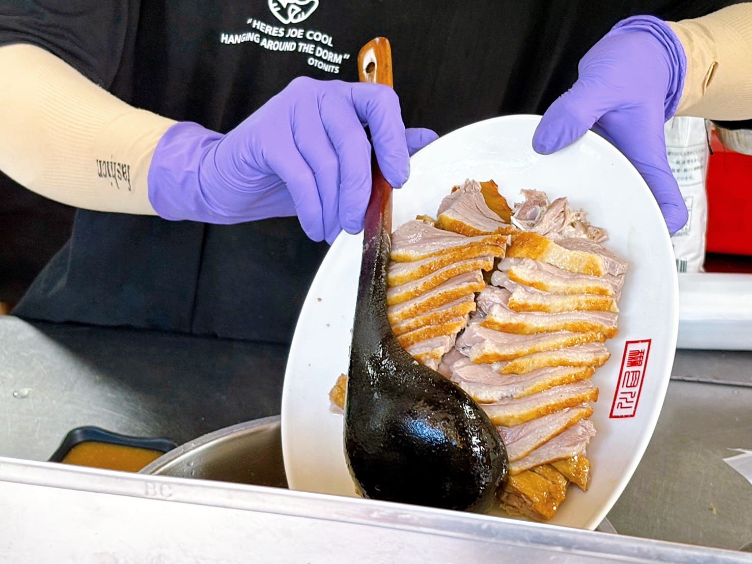 《士林美食》鵝肉川劍潭總店，超人氣熱炒300元芋頭米粉吃到飽（菜單） @神農太太底家