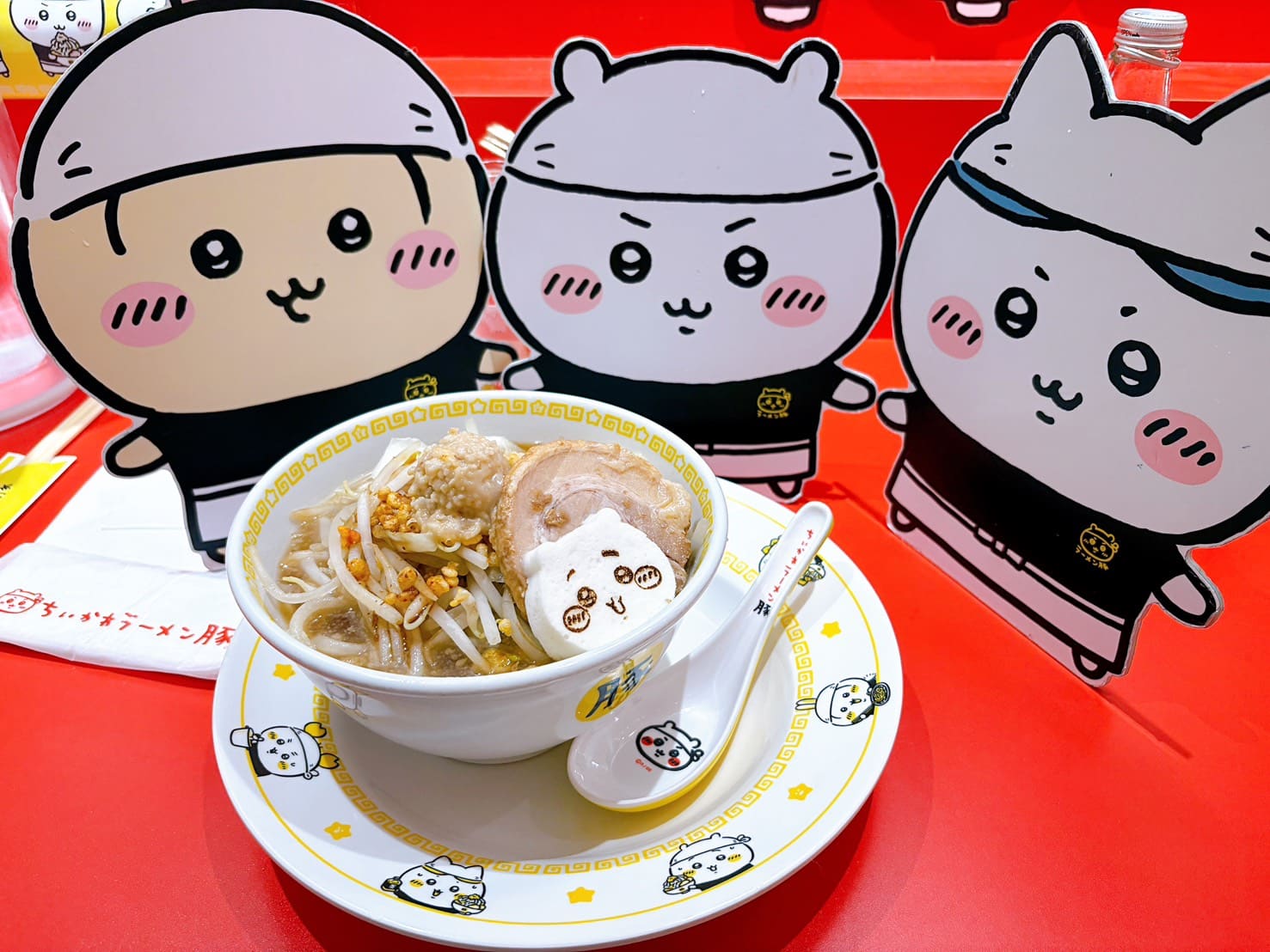《名古屋美食》吉伊卡哇拉麵豚，超可愛二郎系拉麵還原動畫料很多(菜單) @神農太太底家